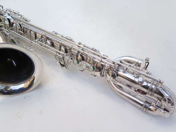 Saxophone baryton Selmer Mark 6 argenté (12)
