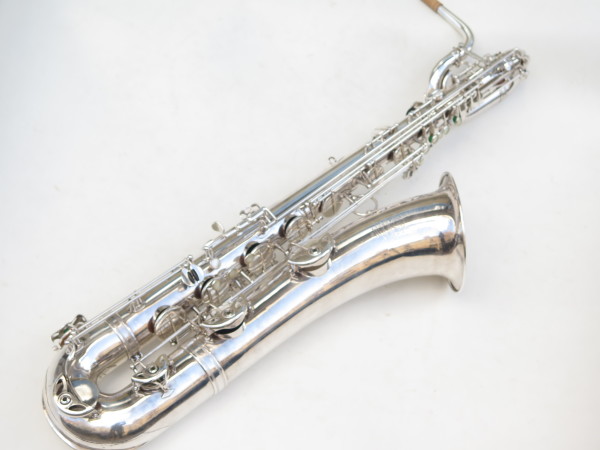 Saxophone baryton Selmer Mark 6 argenté (15)