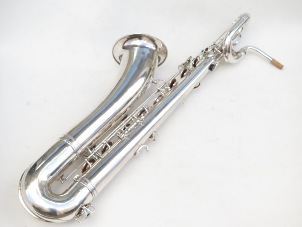 Saxophone baryton Selmer Mark 6 argenté (16)
