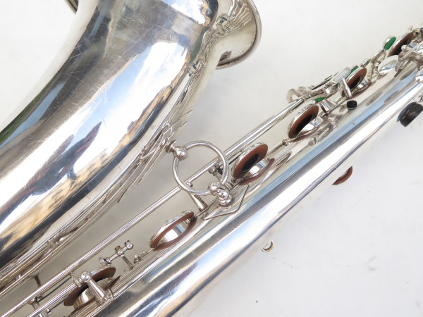 Saxophone baryton Selmer Mark 6 argenté (19)