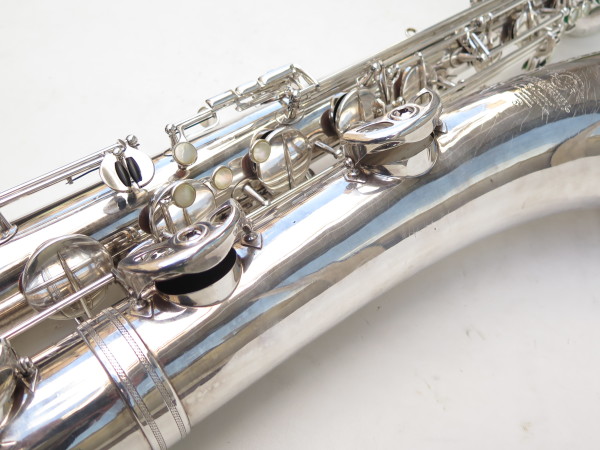 Saxophone baryton Selmer Mark 6 argenté (2)