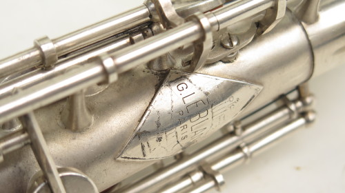 Saxophone alto Leblanc Semi Rationnl argenté gravé (1)