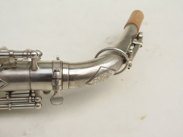 Saxophone alto Leblanc Semi Rationnl argenté gravé (11)