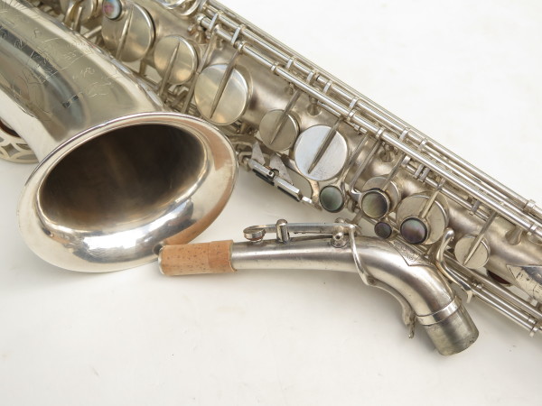 Saxophone alto Leblanc Semi Rationnl argenté gravé (12)