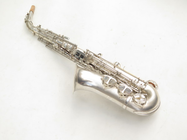 Saxophone alto Leblanc Semi Rationnl argenté gravé (15)