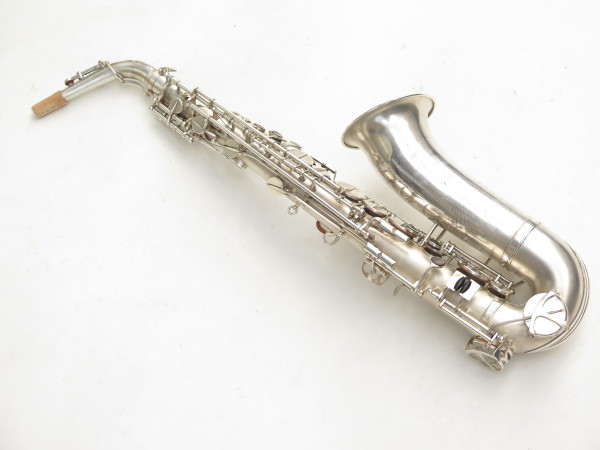 Saxophone alto Leblanc Semi Rationnl argenté gravé (16)