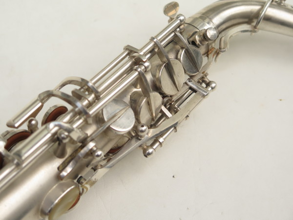 Saxophone alto Leblanc Semi Rationnl argenté gravé (2)