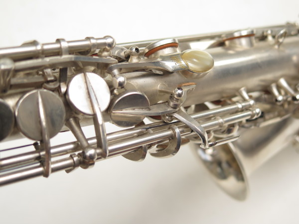 Saxophone alto Leblanc Semi Rationnl argenté gravé (5)