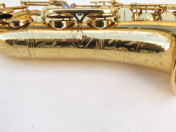 Saxophone ténor Selmer Référence 36 Flamingo verni gravé (5)