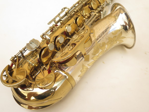 Saxophone alto King Super 20 Silversonic verni gravé (1)