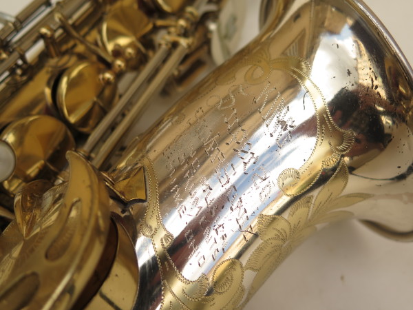 Saxophone alto King Super 20 Silversonic verni gravé (18)