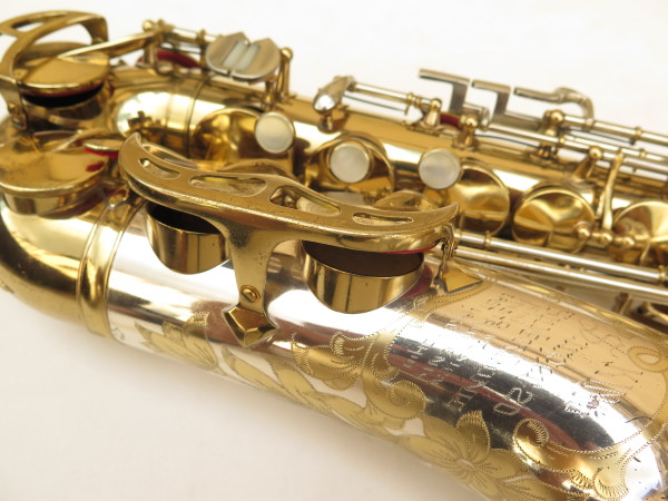 Saxophone alto King Super 20 Silversonic verni gravé (5)