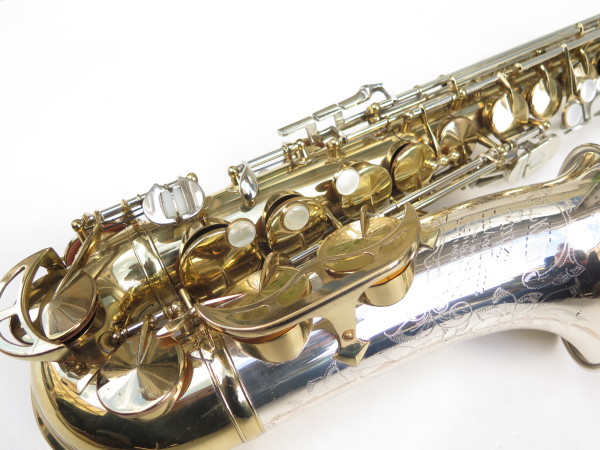 Saxophone alto King Super 20 Silversonic verni gravé (1)