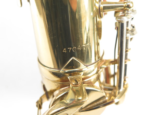 Saxophone alto King Super 20 Silversonic verni gravé (13)