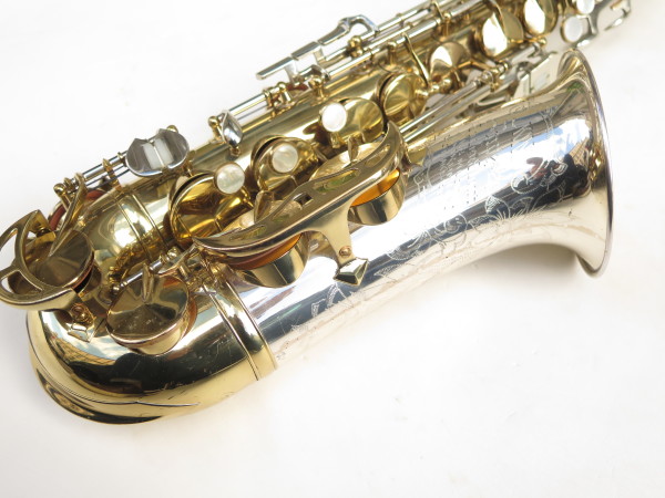 Saxophone alto King Super 20 Silversonic verni gravé (14)