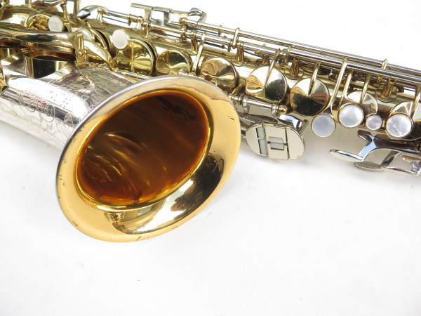 Saxophone alto King Super 20 Silversonic verni gravé (3)