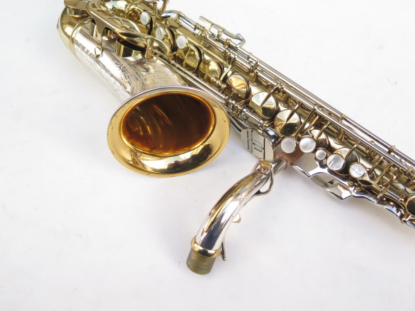 Saxophone alto King Super 20 Silversonic verni gravé (8)