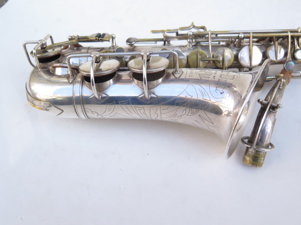 Saxophone alto SML The Duke argenté gravé (10)