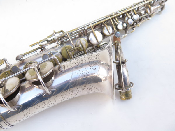 Saxophone alto SML The Duke argenté gravé (11)