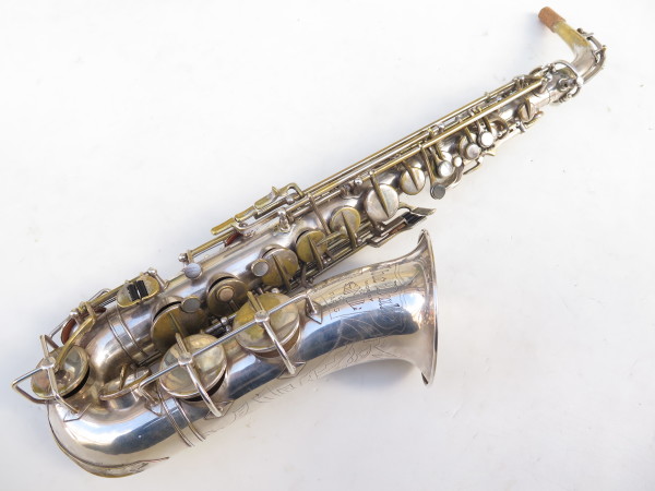 Saxophone alto SML The Duke argenté gravé (12)