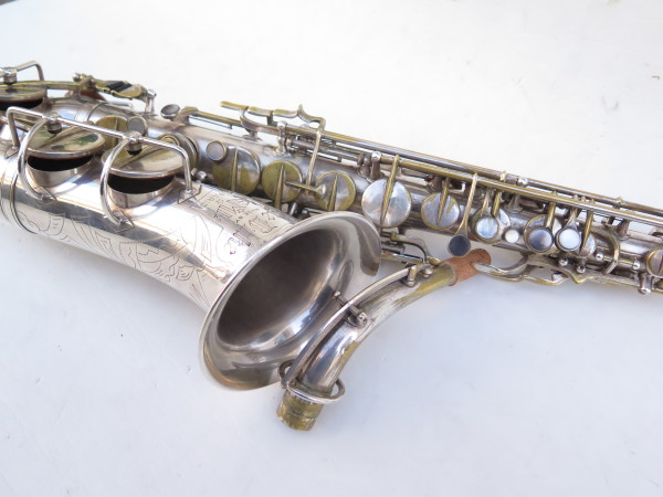 Saxophone alto SML The Duke argenté gravé (9)