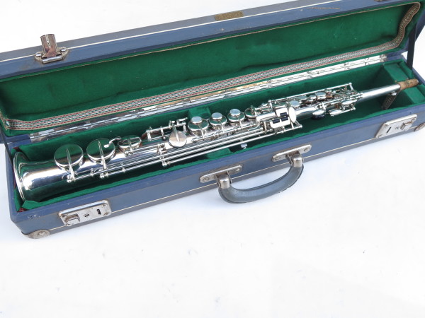 Saxophone soprano Selmer Mark 6 argenté place Dullin (1)