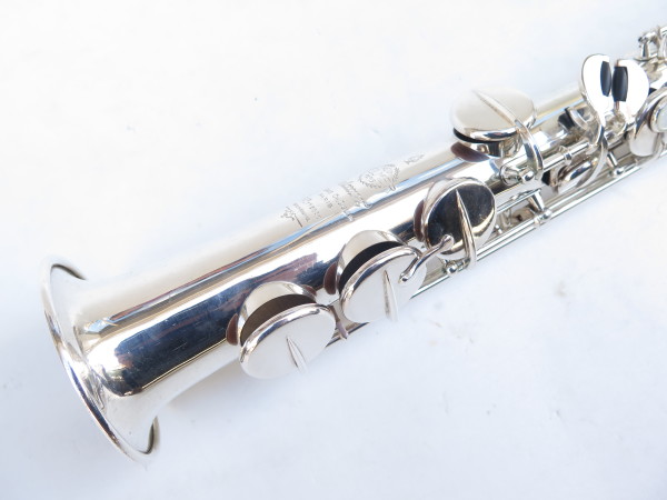 Saxophone soprano Selmer Mark 6 argenté place Dullin (10)