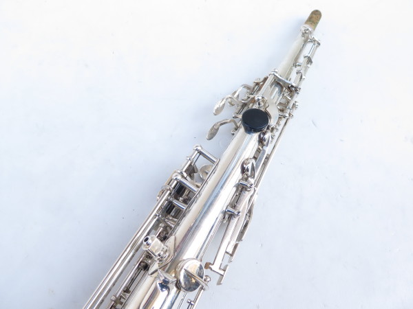 Saxophone soprano Selmer Mark 6 argenté place Dullin (12)