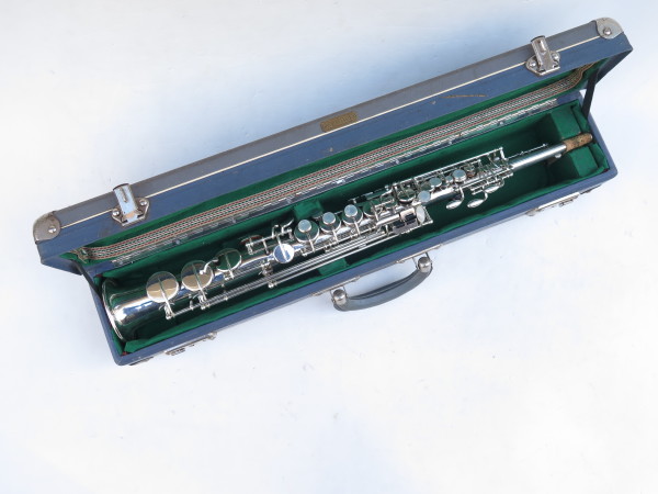 Saxophone soprano Selmer Mark 6 argenté place Dullin (14)