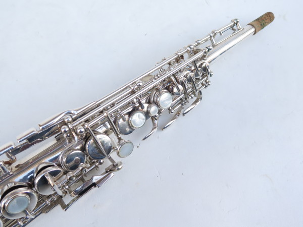 Saxophone soprano Selmer Mark 6 argenté place Dullin (2)