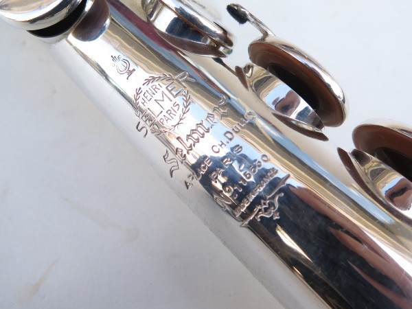 Saxophone soprano Selmer Mark 6 argenté place Dullin (4)