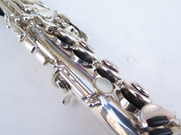 Saxophone soprano Selmer Mark 6 argenté place Dullin (5)