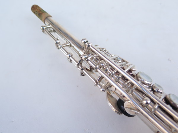 Saxophone soprano Selmer Mark 6 argenté place Dullin (6)