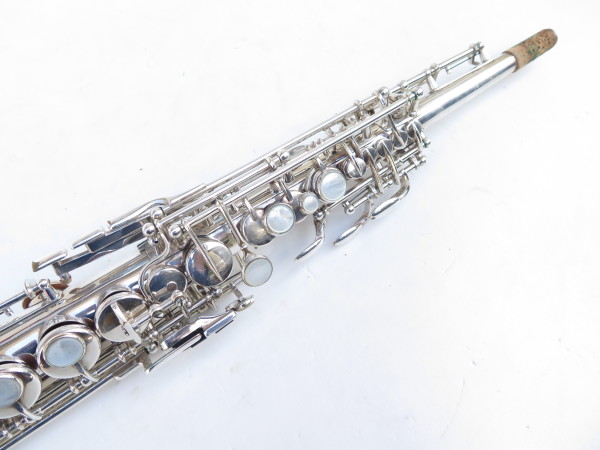 Saxophone soprano Selmer Mark 6 argenté place Dullin (9)