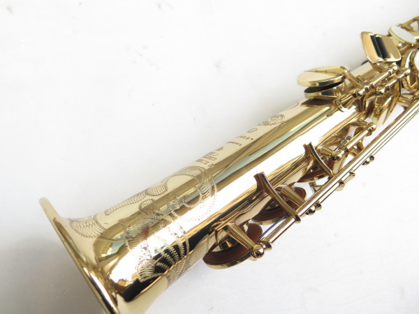 Saxophone soprano Selmer Super Action 80 Série 2 verni gravé (10)