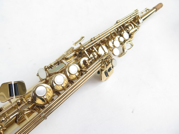 Saxophone soprano Selmer Super Action 80 Série 2 verni gravé (11)