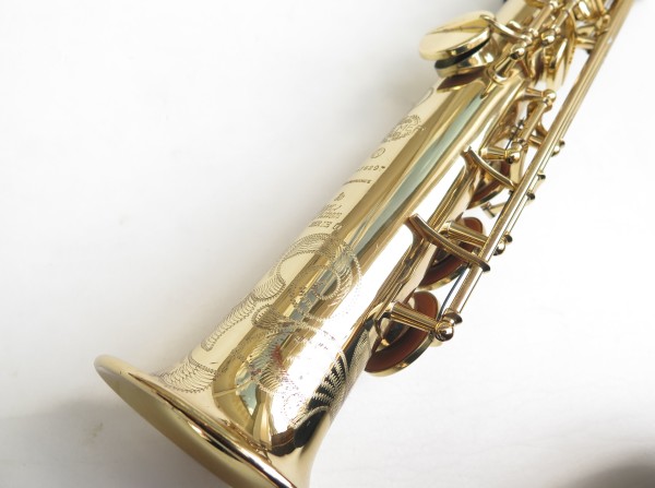 Saxophone soprano Selmer Super Action 80 Série 2 verni gravé (12)