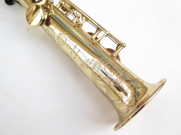 Saxophone soprano Selmer Super Action 80 Série 2 verni gravé (14)