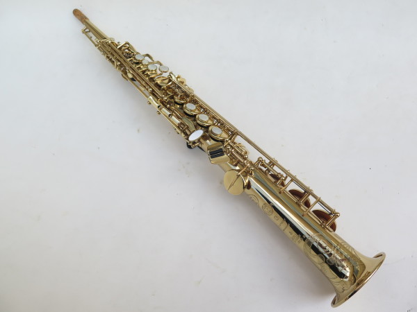 Saxophone soprano Selmer Super Action 80 Série 2 verni gravé (3)