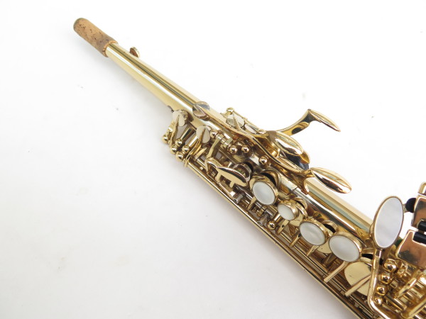 Saxophone soprano Selmer Super Action 80 Série 2 verni gravé (6)