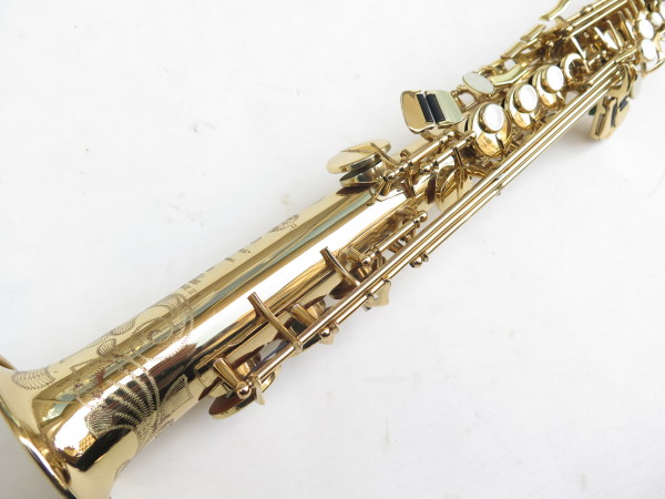 Saxophone soprano Selmer Super Action 80 Série 2 verni gravé (7)