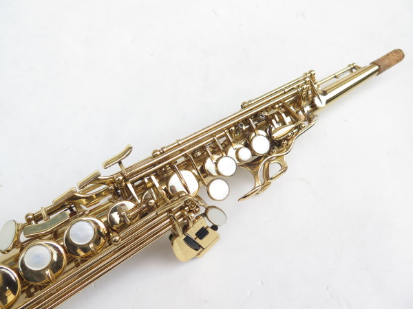 Saxophone soprano Selmer Super Action 80 Série 2 verni gravé (8)