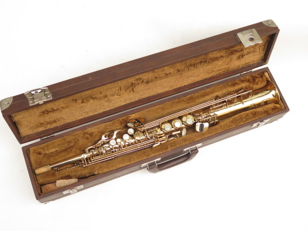 Saxophone soprano Selmer Super Action 80 verni gravé (11)