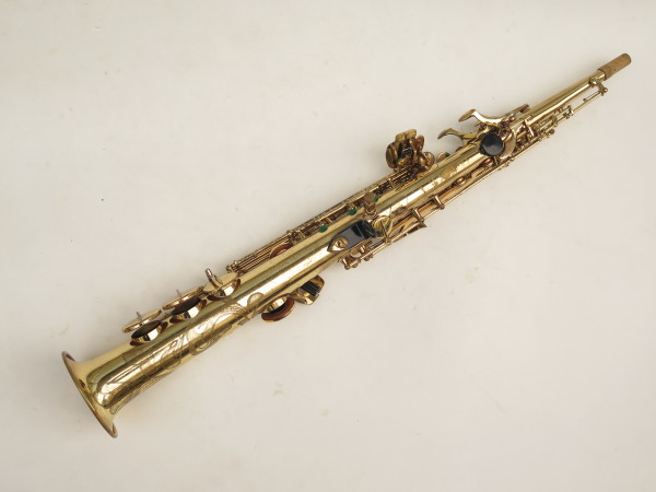 Saxophone soprano Selmer Super Action 80 verni gravé (12)