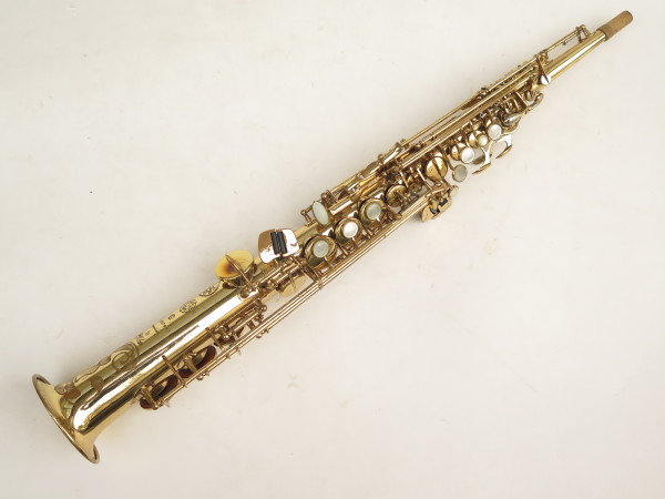 Saxophone soprano Selmer Super Action 80 verni gravé (13)