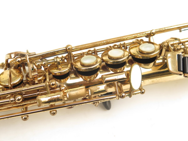 Saxophone soprano Selmer Super Action 80 verni gravé (2)