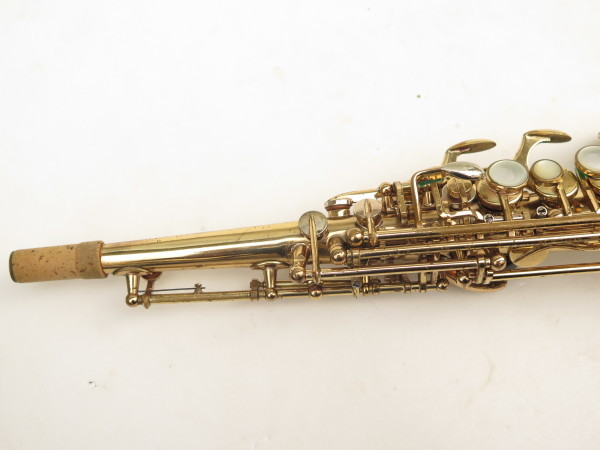 Saxophone soprano Selmer Super Action 80 verni gravé (3)