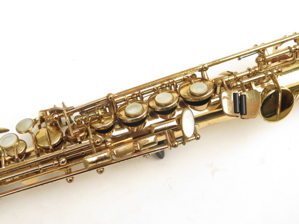 Saxophone soprano Selmer Super Action 80 verni gravé (4)