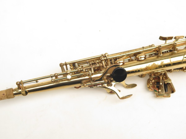 Saxophone soprano Selmer Super Action 80 verni gravé (5)