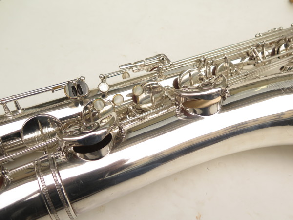 Saxophone baryton Selmer Mark 6 argenté Sib (1)